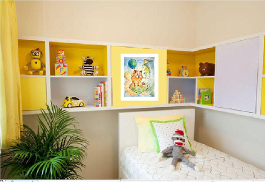 Картины в интерьере. Часть 1: картины для детской комнаты, фото № 2