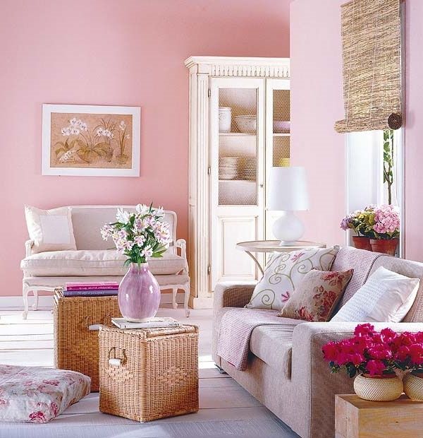 Модные оттенки цвета пыльной розы в оформлении домашнего интерьера, фото № 21