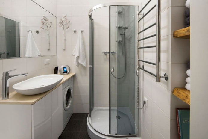 дизайн ванной комнаты в современном стиле
