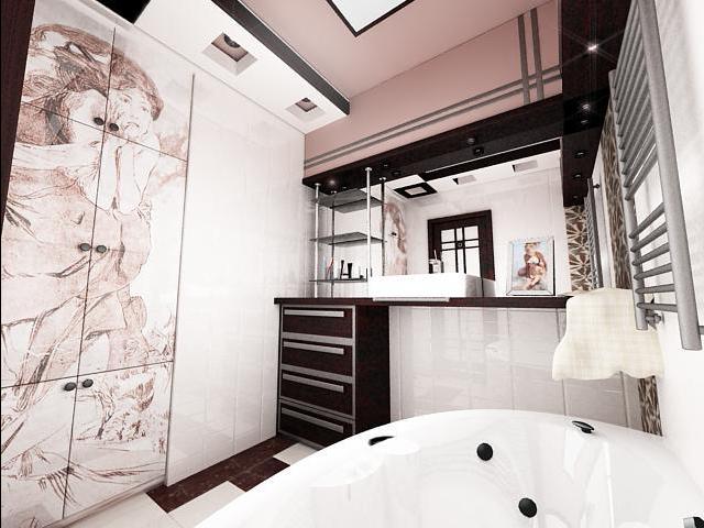 раздельная ванная комната идеи дизайна