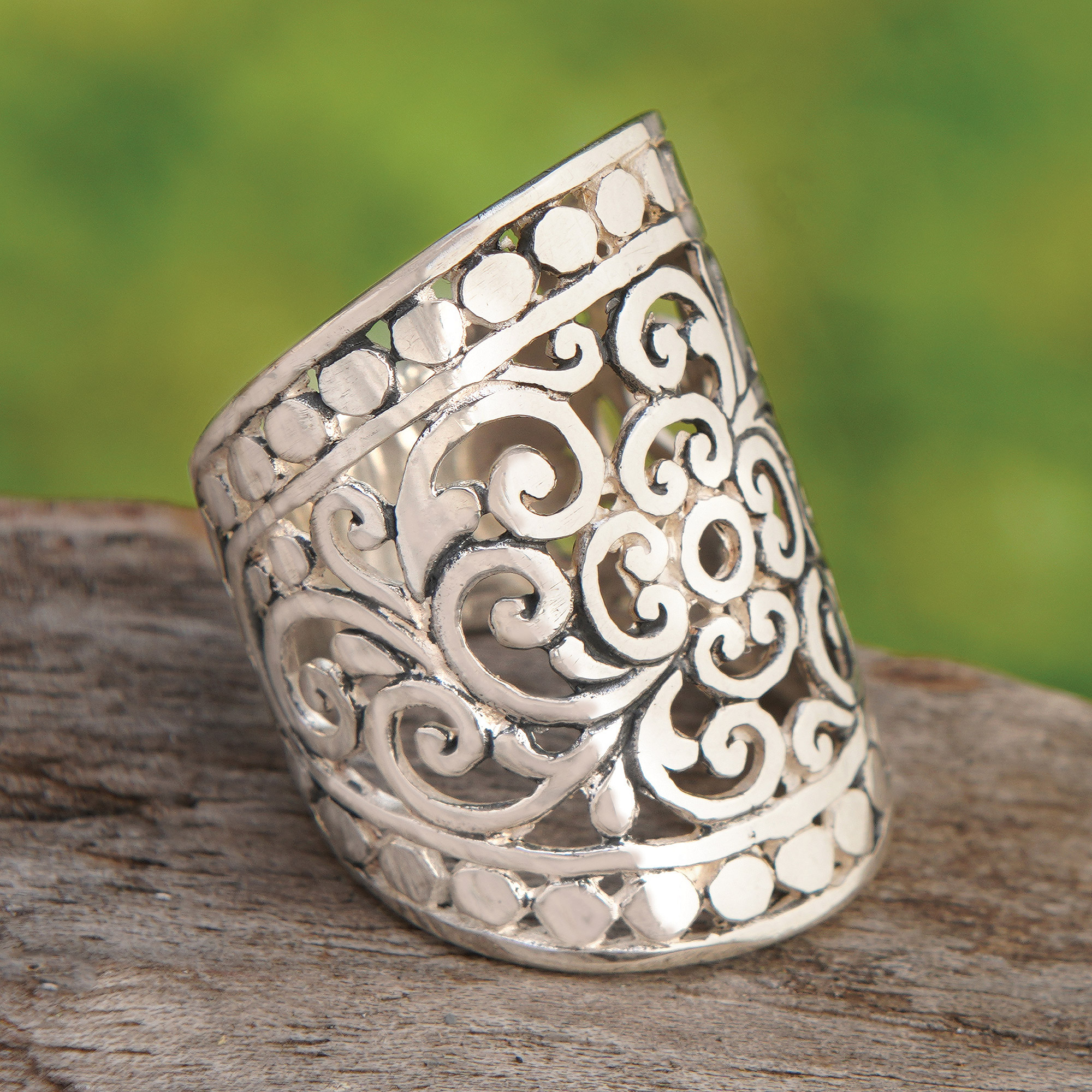 Handcrafted sterling silver jewelry