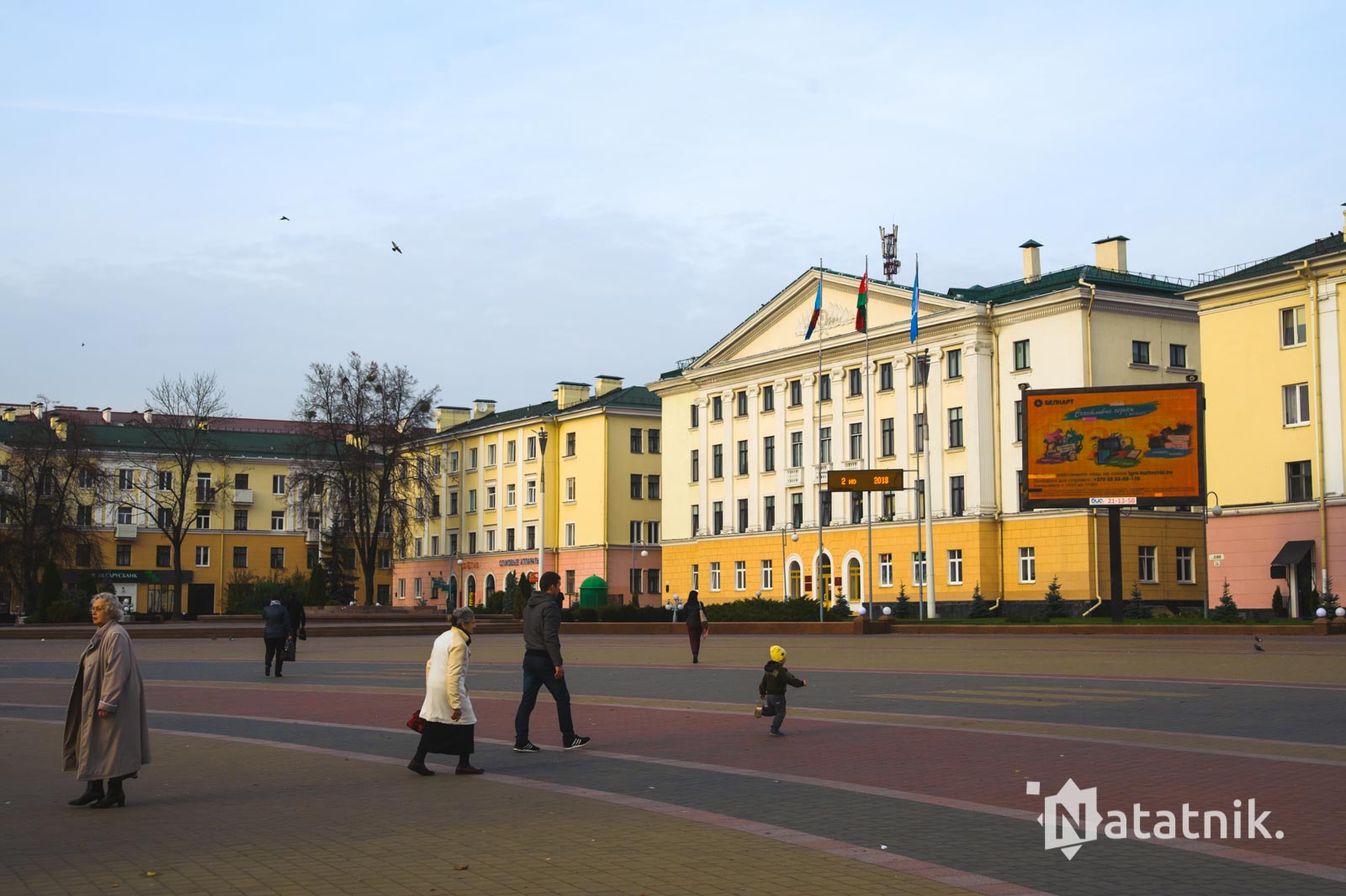 сталинки на площади Ленина, Брест