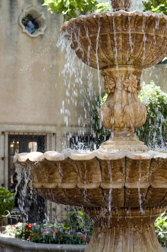 depositphotos 6450970 stock photo courtyard fountain