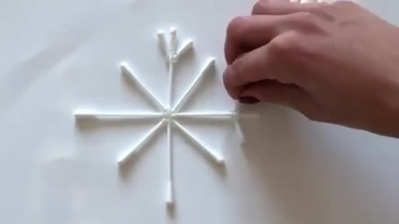 Снежинки из палочек: Снежинки из деревянных палочек от мороженого Все ... Что Можно Сделать из Палочек для Суши