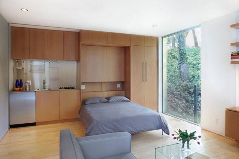 Малогабаритная квартира в стиле минимализм - Дизайн интерьера