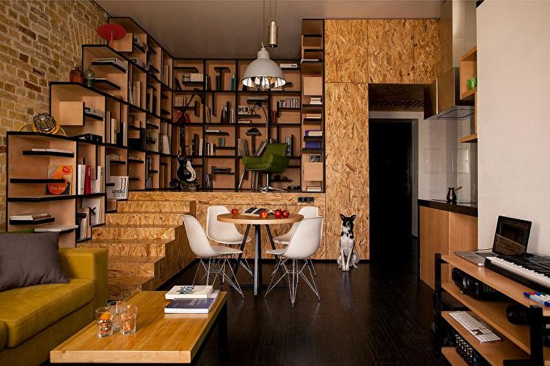 Дизайн интерьера малогабаритной квартиры - фото